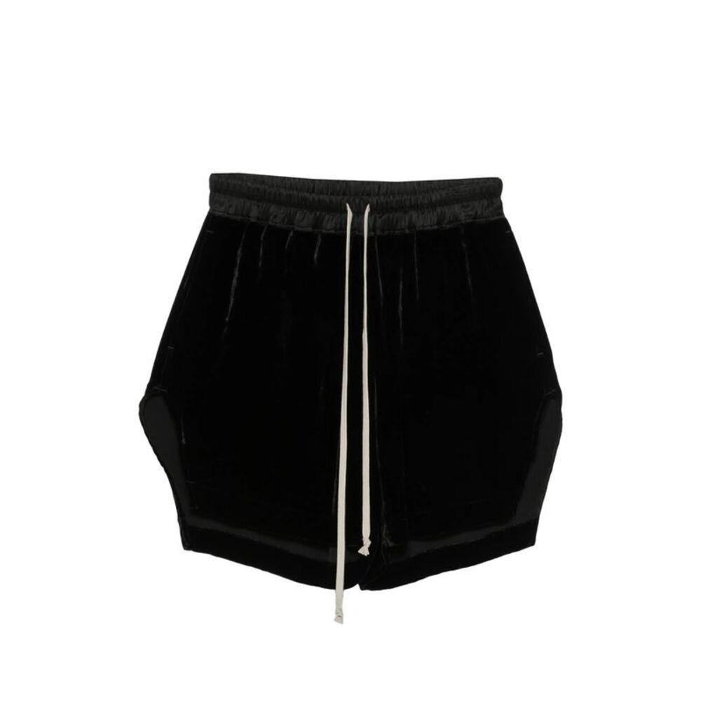 Rick Owens Black Shorts - Mini Shorts Women